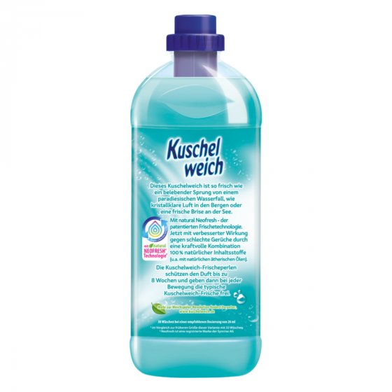 Kuschelweich Frischetraum Weichspüler für 38 Waschladungen 1000ml 