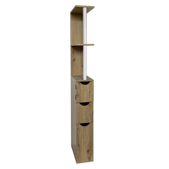 Raumteilerregal 136 cm Thekla Artisaneiche 