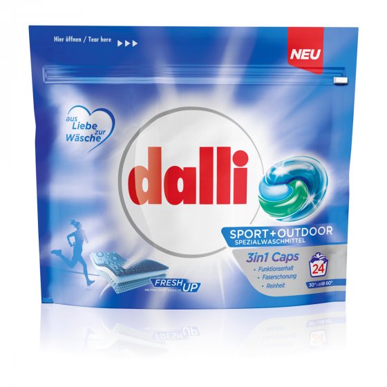Dalli Sport und Outdoor 3in1 Caps 24WL 