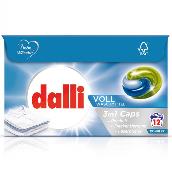 Dalli Activ 3in1 Caps 12WL 