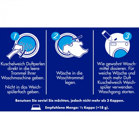 Kuschelweich Wäscheparfum Duftperlen Magische Frische Duft 275g 