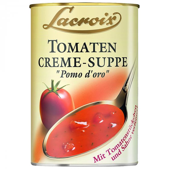 Lacroix Tomaten Cremesuppe fruchtig tomatig tafelfertig 400ml 6er Pack 