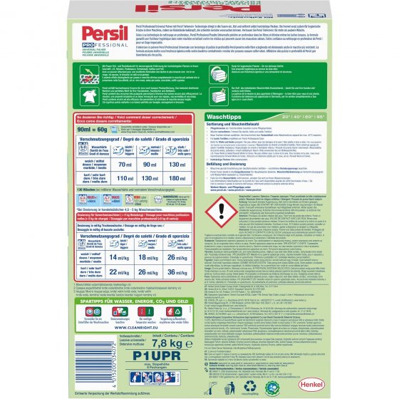 Persil Universal Waschpulver Tiefenrein 130 Waschladungen 7800g 
