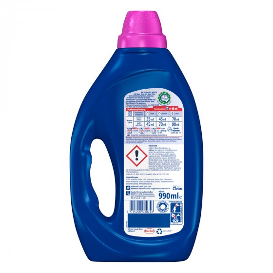 Spee Color Gel lässt die Farben leuchten Frische Duft 22 WL 4in1 990ml 