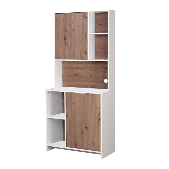Küchenschrank Malin Weiß Artisaneiche 