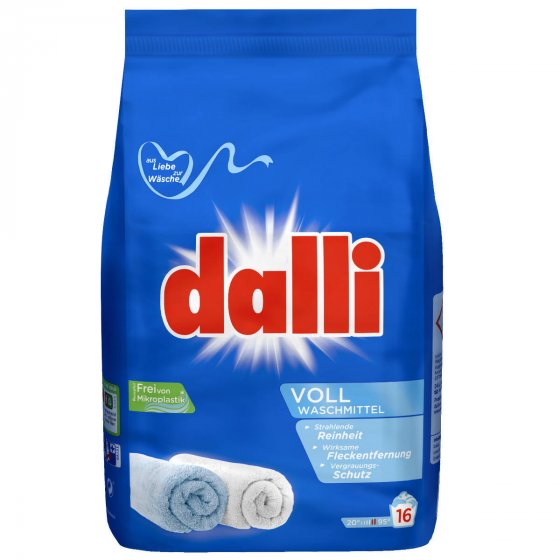 Dalli Aktiv Plus Waschmittelpulver, 16WL, 1,04kg 