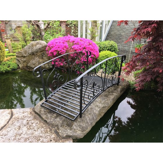 Gartenbrücke Metallbrücke 