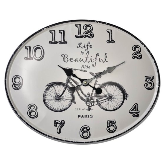 Wanduhr Fahrrad 