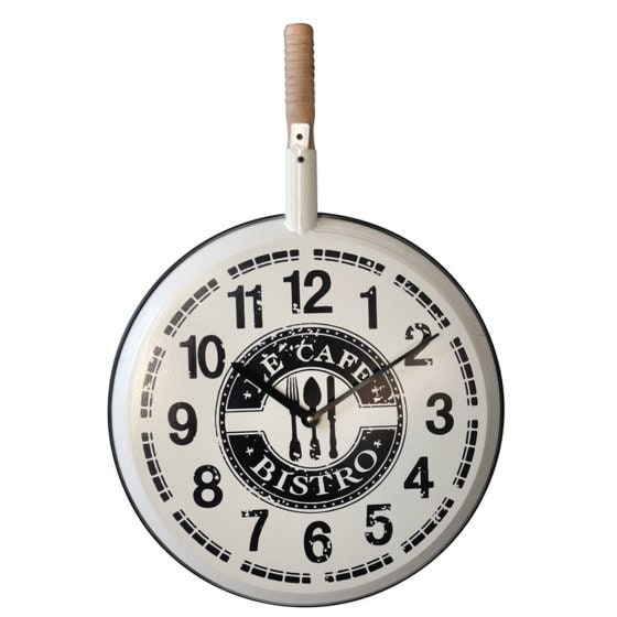 Wanduhr Bistro 
