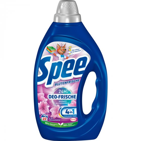 Spee Aktiv 4in1 Gel Deo Blütenfrische Flüssigwaschmittel 990ml 