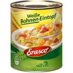 Erasco Weiße Bohnen Eintopf mit feiner Salami und Gemüse 800g 3er Pack 