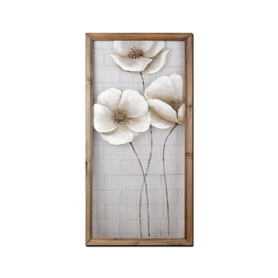 Wandbild Blüten 
