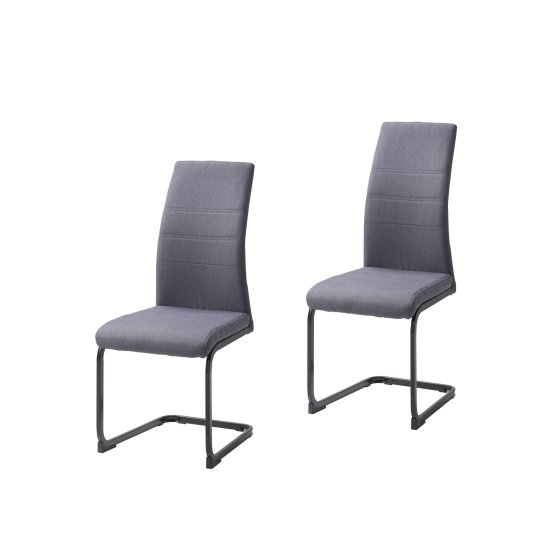 Schwingstuhl SallyP Grau 2er 