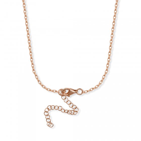 Anhänger mit Kette 925/- Sterling Silber rosévergoldet Engel-Kette 