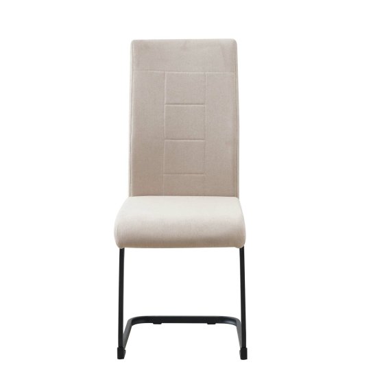 Schwingstuhl 4er-Set Creme LennyP 