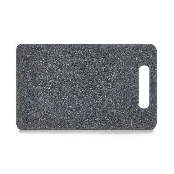 Schneidbrett 25 x 15 cm Granitoptik Anthrazit 