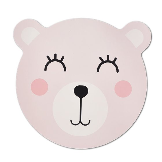 Platzmatte Bär Rosa 