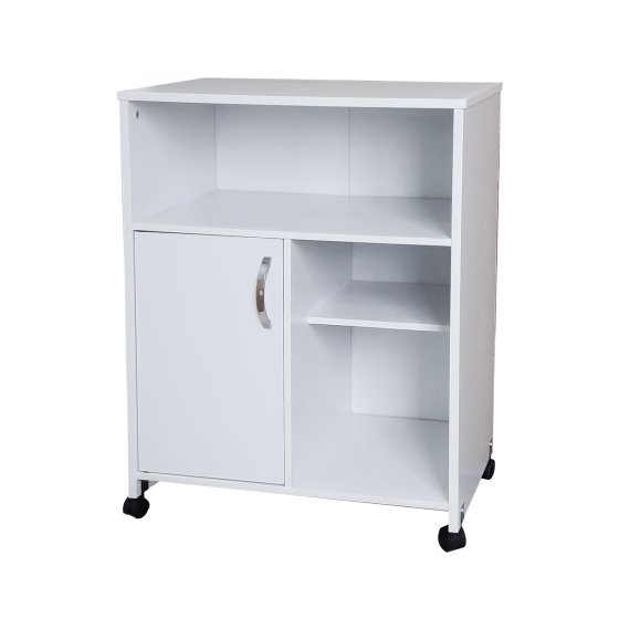 Küchenschrank auf Rollen Weiß Blanca 