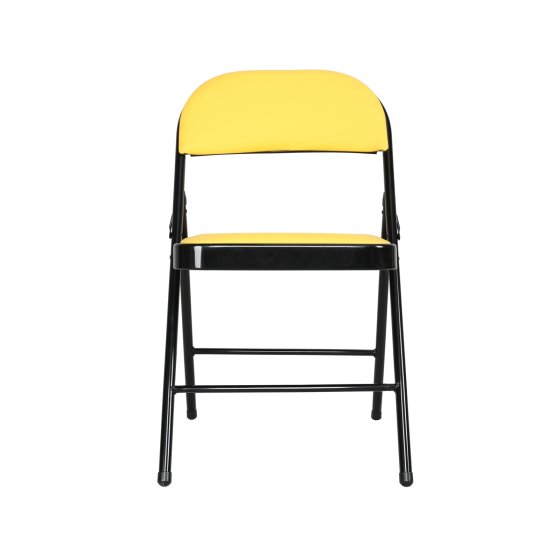 Klappstühle 6er Set Wedigo Gelb 