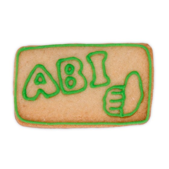 Ausstechform ABI Schule 