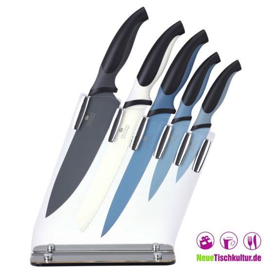 Messer Set gefärbt 5-teilig 