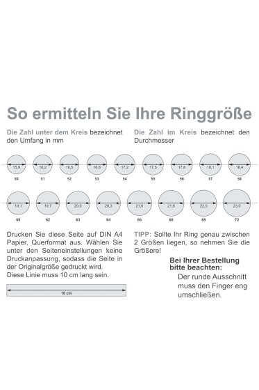 Ring 925 Silber rhodiniert mit Zirkonia 
