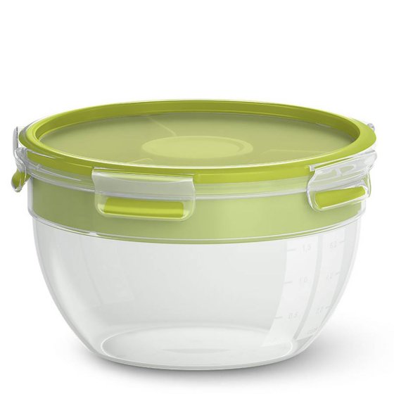 Salatbox XL mit Einsätzen Clip   Go 
