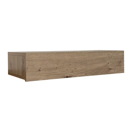 Wandregal mit Schublade 60 cm Artisaneiche 