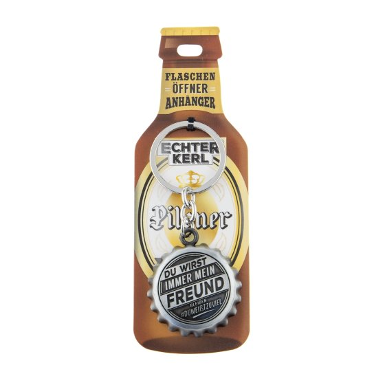 Echter Kerl Flaschenöffner Freund 