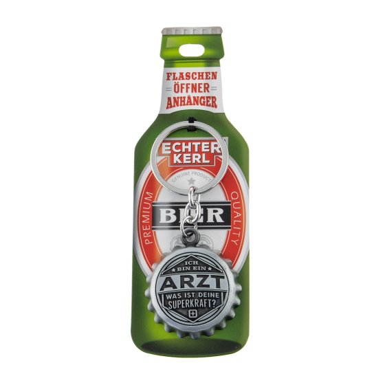 Echter Kerl Flaschenöffner Arzt 