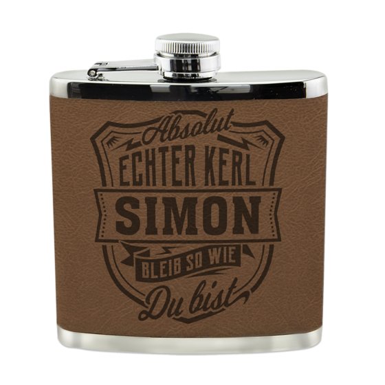 Echter Kerl Flachmann Simon 