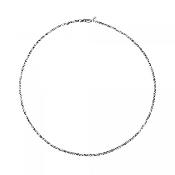 Halskette Silber 925 oxidiert Königskette 