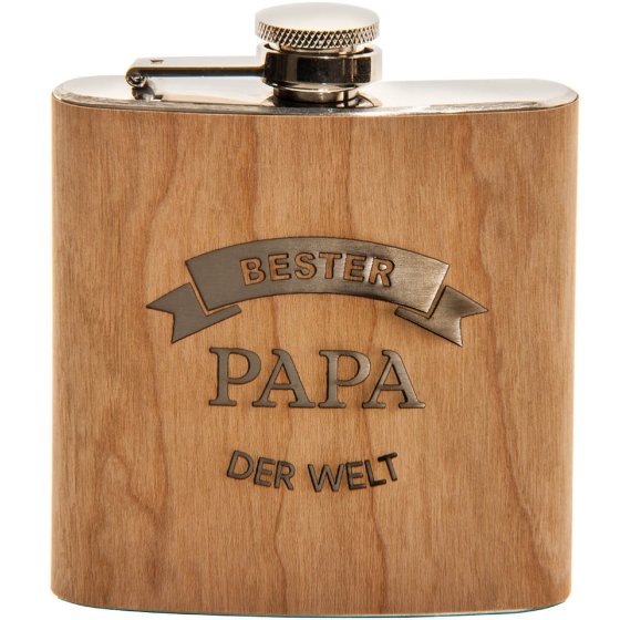 Flachmann Bester Papa der Welt 