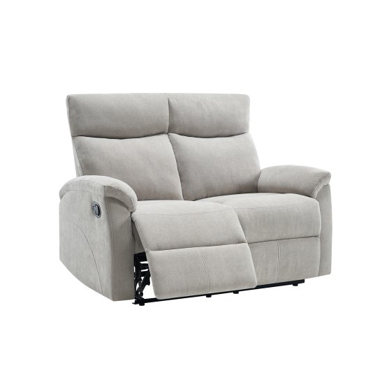 Sofagarnitur mit Relaxfunktion Koba Grau 