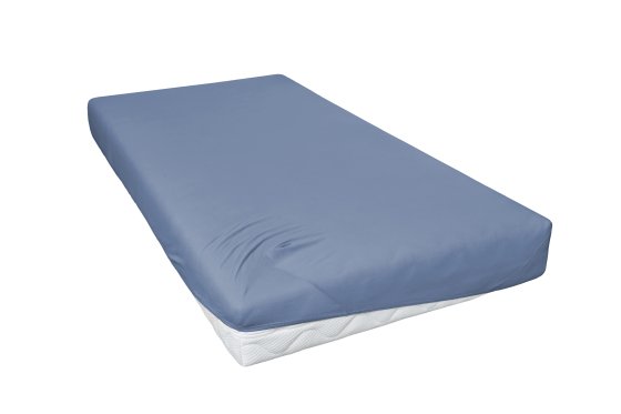 Spannbetttuch Mako-Feinjersey HAHN blau | 190x200