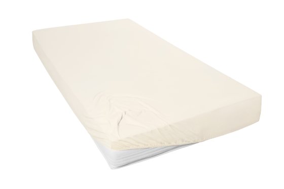 Spannbetttuch Mako-Feinjersey HAHN ecru | 190x200