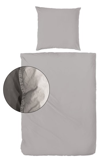 Bettwäsche Renforce HAHN kitt | 155x220