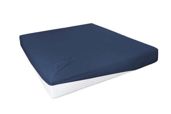 Spannbetttuch Elastan Feinjersey HAHN marine | 190x200