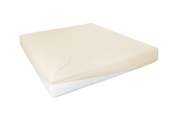Spannbetttuch Elastan Feinjersey HAHN ecru | 190x200