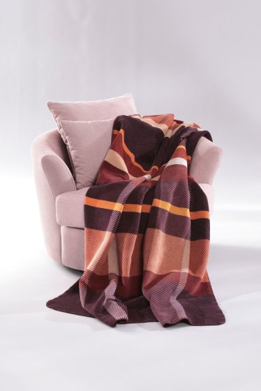 Wohndecke Ruby Check Biederlack 