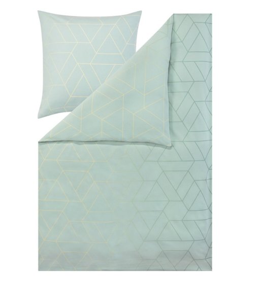 Bettwäsche Andriano ESTELLA mint | 135x200