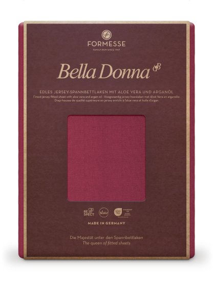 Spannbettlaken Bella Donna Jersey 037 FORMESSE 