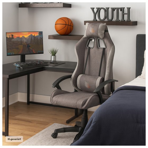 Gaming-Stuhl Roya Grau 