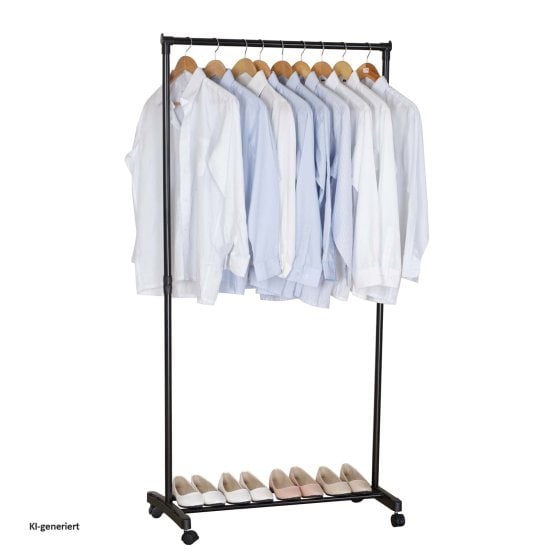 Garderobe mit 4 Rollen Lena 