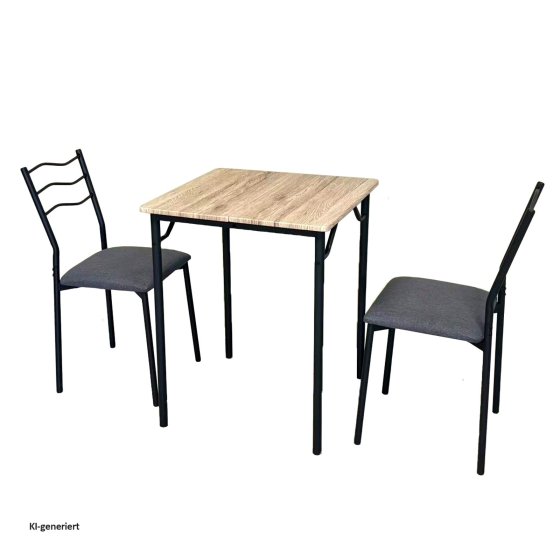 Essgruppe Thora 3-teilig Tischplatte San Remo 