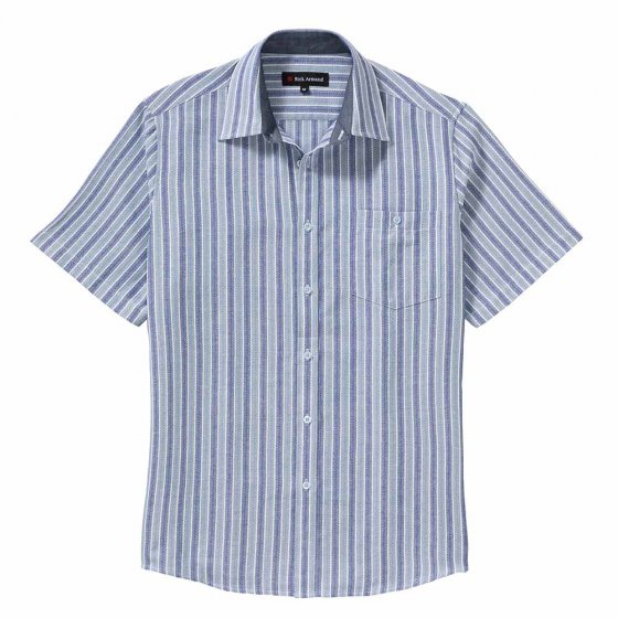 Jaquard Hemd 3XL (47/48) | Blau