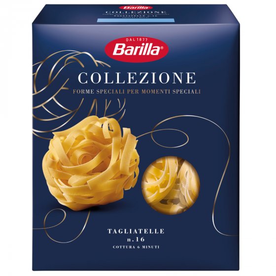 Barilla Collezione Tagliatelle Hartweizen Pasta 2000g 4er Pack