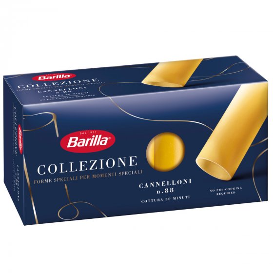 Barilla La Collezione Canneloni Nudeln aus Hartweizengriess 250g 