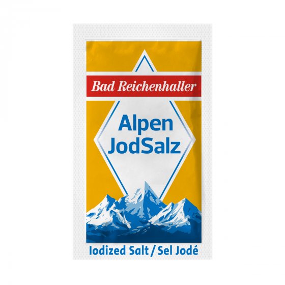 Bad Reichenhaller Marken Jodsalz Mini Portionspäckchen 2000 Stück 