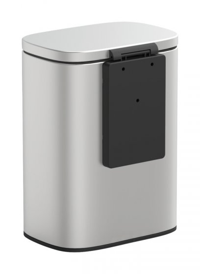 Wand-Kosmetikeimer Mod. Sare Matt 5 L, Easy Close Absenkautomatik 